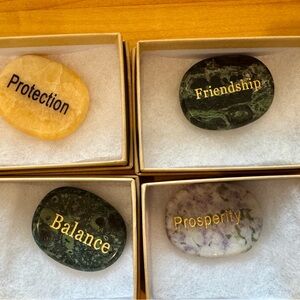 Healing stones 
In box